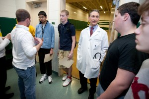 YH4L Heart Screening at Waubonsie Valley High School in Aurora.